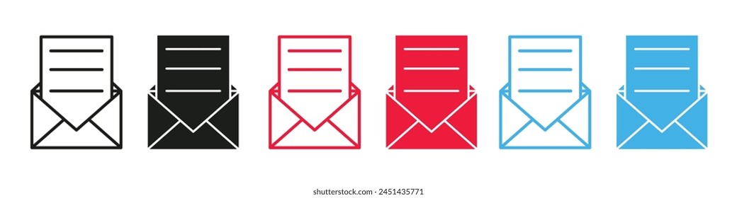 Mail Envelope Icon for Sending Invitations to Special Events