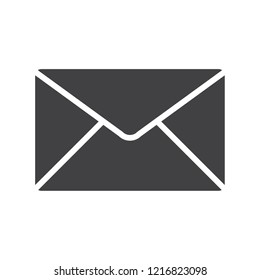 Mail envelope icon, vector illustration