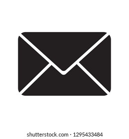 Mail envelope icon, vector illustration