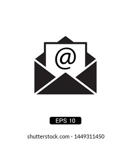 mail envelope icon vector illustration