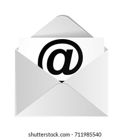 Mail envelope illustration