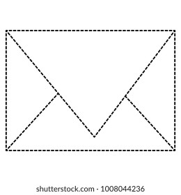 mail envelope isolated icon