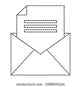 mail envelope isolated icon