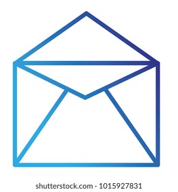 mail envelope isolated icon