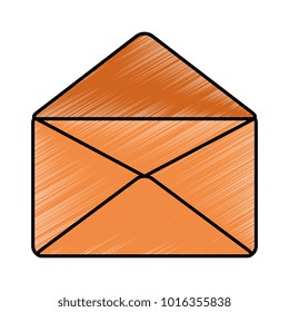 mail envelope isolated icon