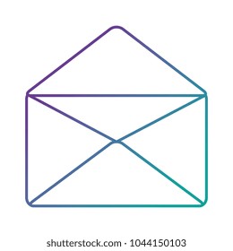 mail envelope isolated icon