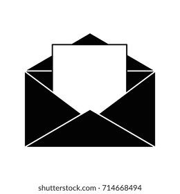 mail envelope isolated icon