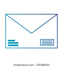 mail envelope isolated icon