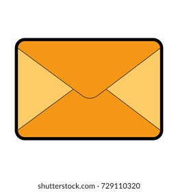mail envelope isolated icon