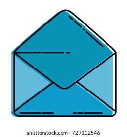 mail envelope isolated icon