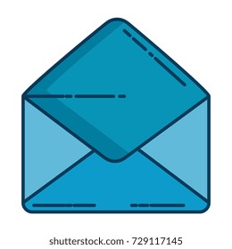 mail envelope isolated icon