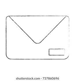 mail envelope isolated icon