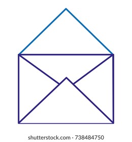 mail envelope isolated icon