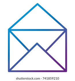 mail envelope isolated icon