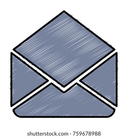 mail envelope isolated icon