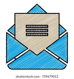 mail envelope isolated icon