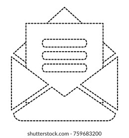 mail envelope isolated icon