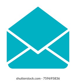 mail envelope isolated icon