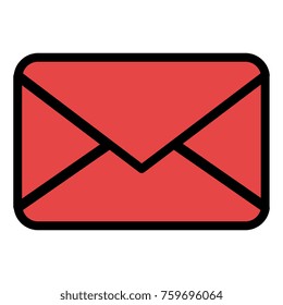 mail envelope isolated icon