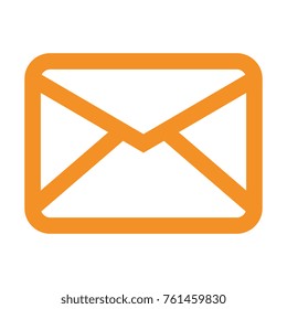 mail envelope isolated icon