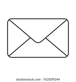 mail envelope isolated icon