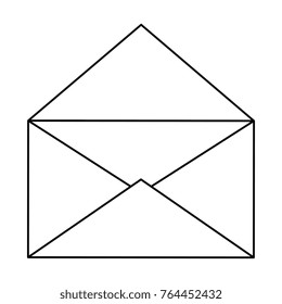 mail envelope isolated icon