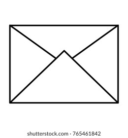 mail envelope isolated icon