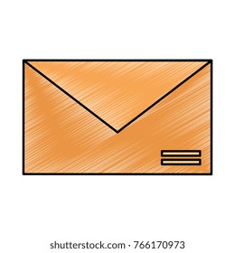 mail envelope isolated icon