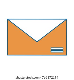mail envelope isolated icon