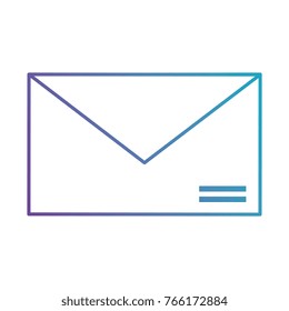 mail envelope isolated icon