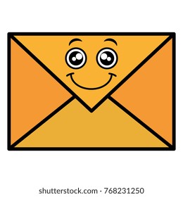 mail envelope isolated icon