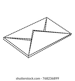 mail envelope isolated icon