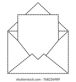 mail envelope isolated icon