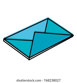 mail envelope isolated icon