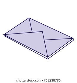 mail envelope isolated icon