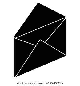 mail envelope isolated icon