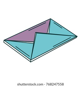 mail envelope isolated icon