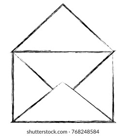 mail envelope isolated icon