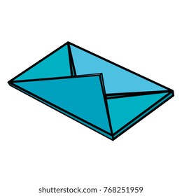 mail envelope isolated icon