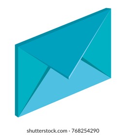 mail envelope isolated icon