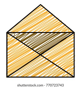 mail envelope isolated icon