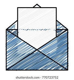 mail envelope isolated icon