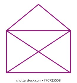 mail envelope isolated icon
