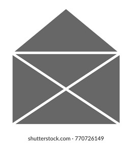 mail envelope isolated icon