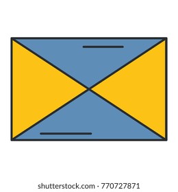 mail envelope isolated icon