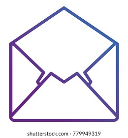mail envelope isolated icon