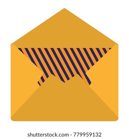 mail envelope isolated icon