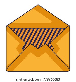 mail envelope isolated icon