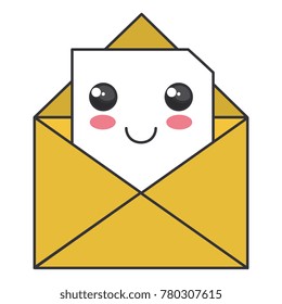 mail envelope isolated icon