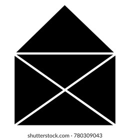 mail envelope isolated icon
